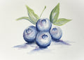 Watercolor Print- Blueberry