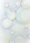 Watercolor Print- My Bubbles