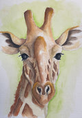 Watercolor Print- Giraffe